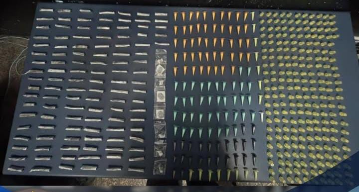 Polícia encontra grande quantidade de drogas em área de mata em Ibiraçu