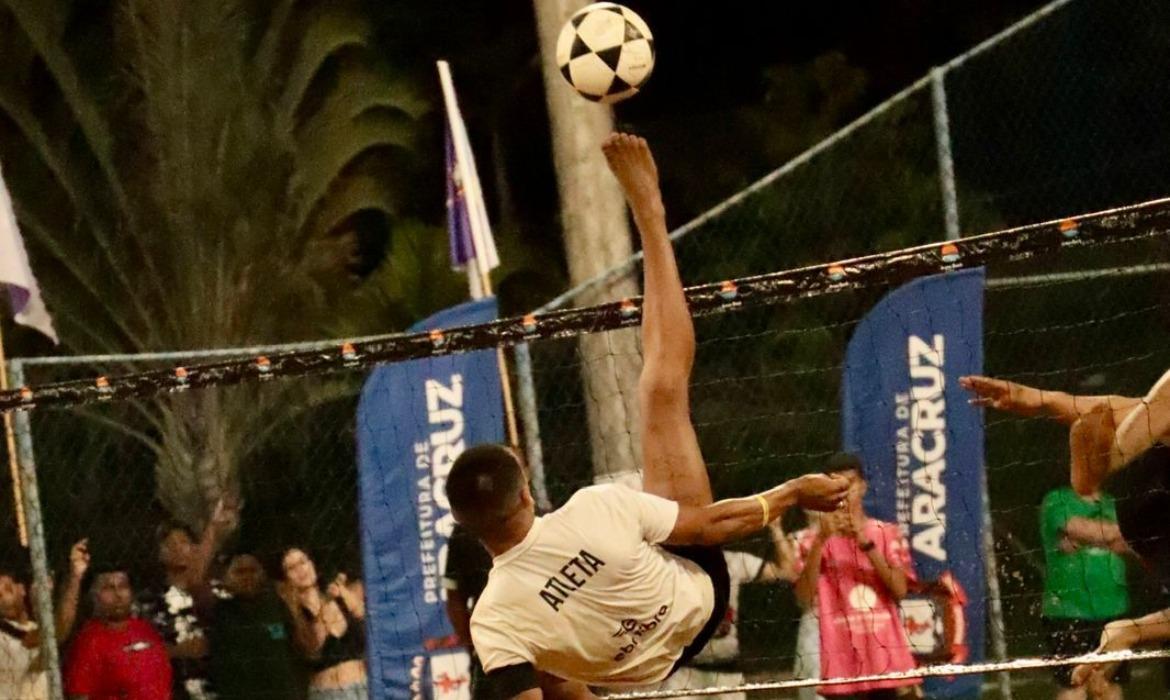 1ª etapa do Circuito Indígena de Futevôlei acontece neste final de semana