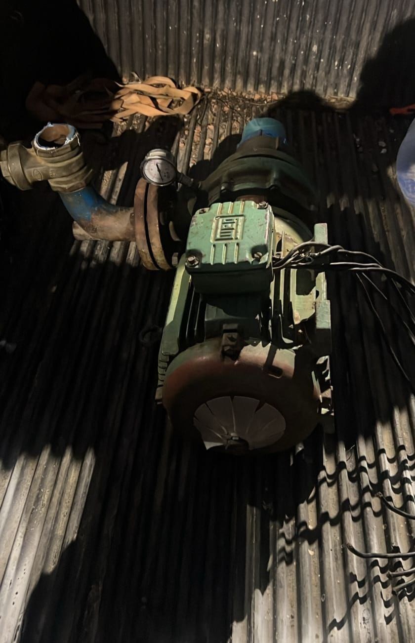Polícia recupera bomba de irrigação furtada em Aracruz