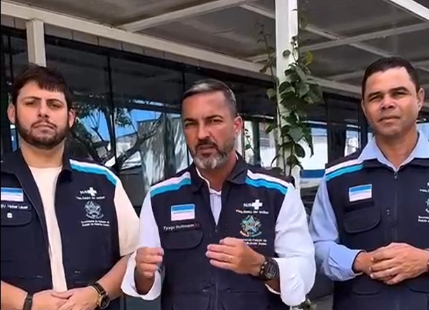 Secretário descarta risco à população em surto no Hospital Santa Rita