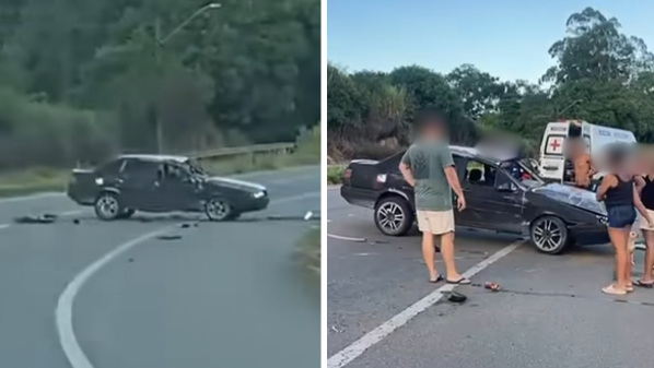 Motorista morre após carro capotar na ES 257 em Aracruz