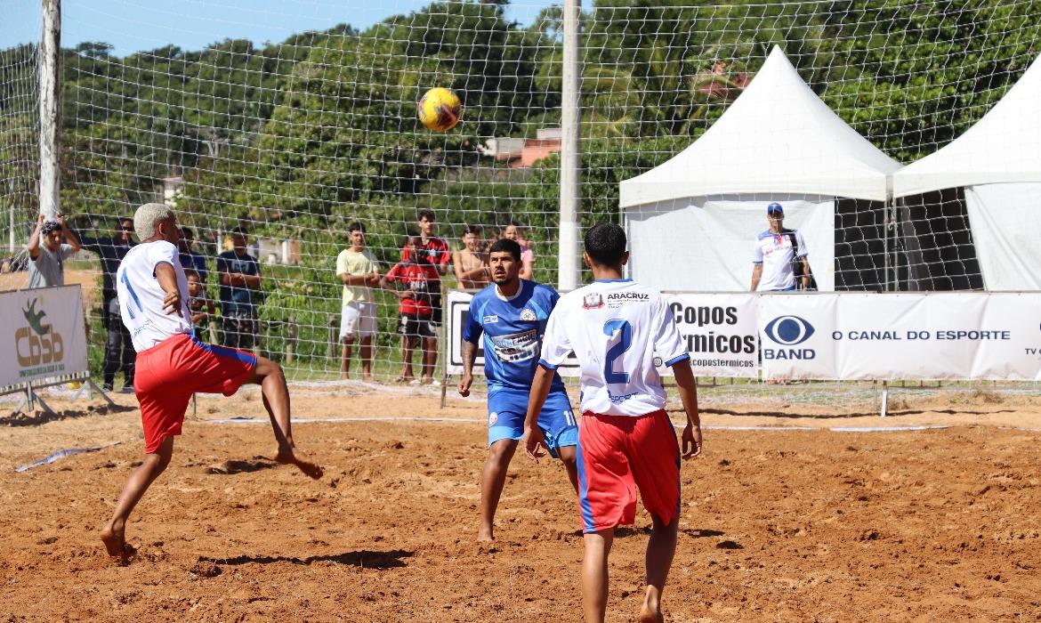Campeonato Aracruz Beach Soccer Cup será realizado na Praça da Paz