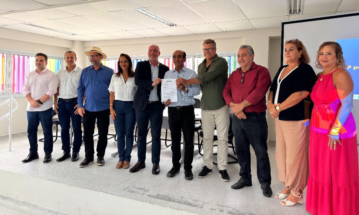 Prefeitura e Caixa Econômica Federal assinam Ordem de Serviço do Projeto de Concessão do Sistema de Serviços de Suporte à Educação Infantil