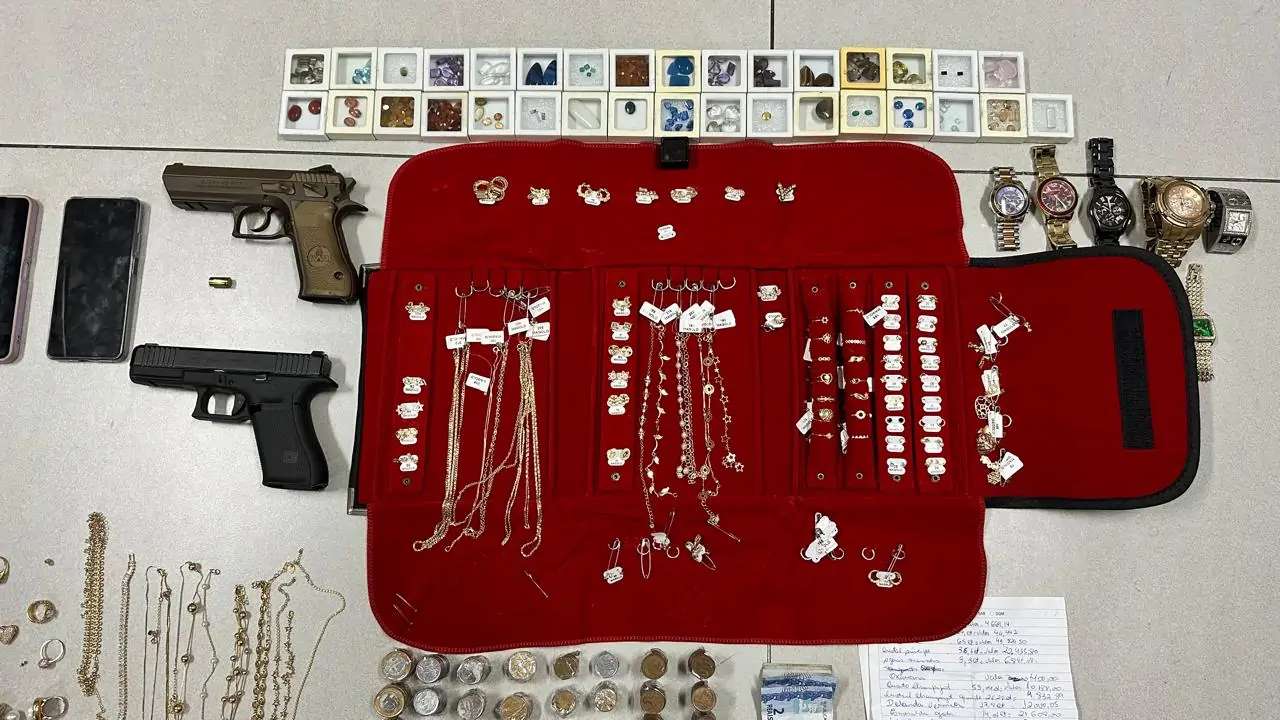 Operação revela plano de criminosos para dominar lojas de armas no ES e no RJ