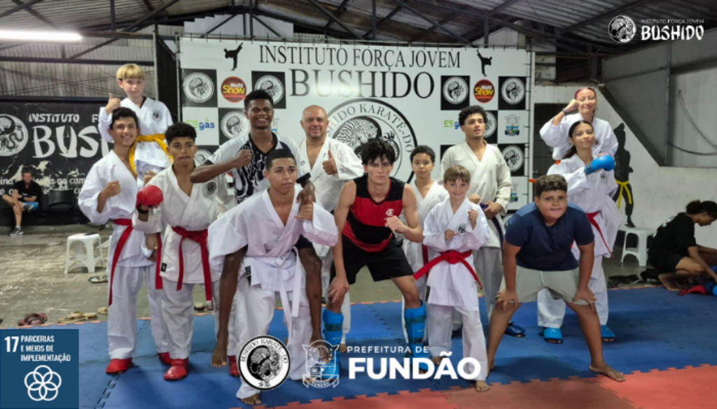 Esporte e Solidariedade: Município de Fundão firma patrocínio com projeto de karatê do Instituto