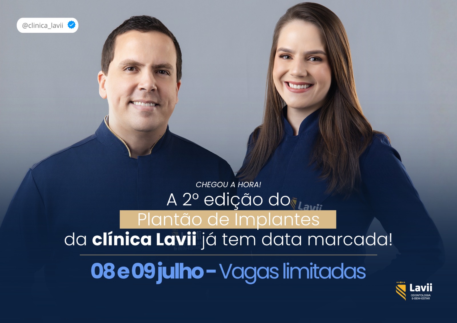 Clínica Lavii realiza a 2ª edição do Plantão de Implantes com condições inéditas em Aracruz