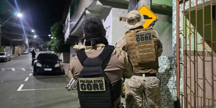 Operação em Aracruz e mais 4 cidades mira organização criminosa