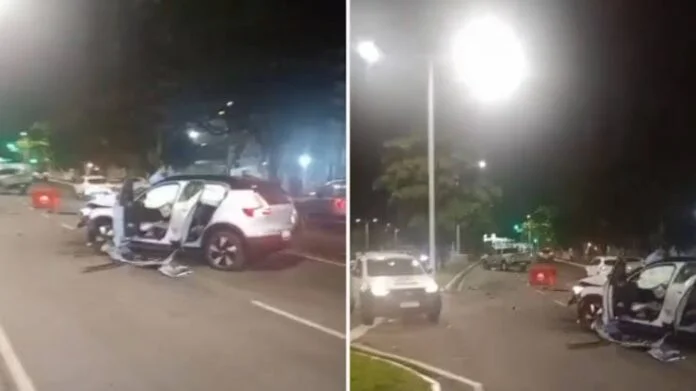 Jovem de 21 anos morre após colisão entre moto e carro na BR-101, em João Neiva