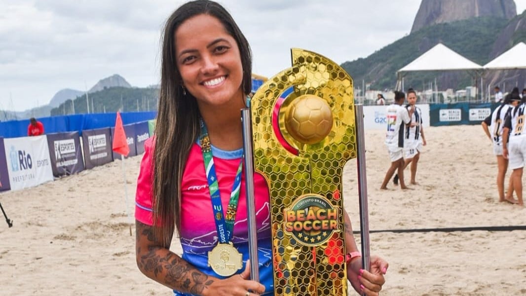 Capixaba é a nova treinadora da seleção brasileira feminina de beach soccer